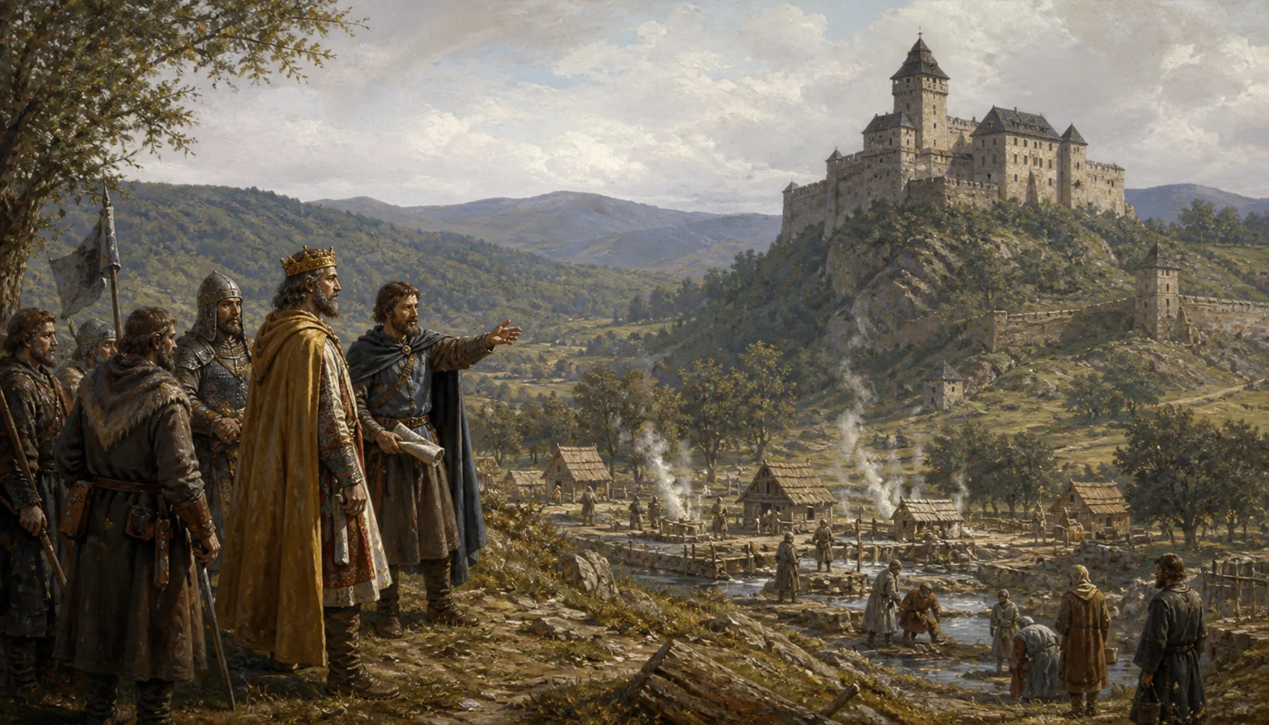 The springs belong to the castle