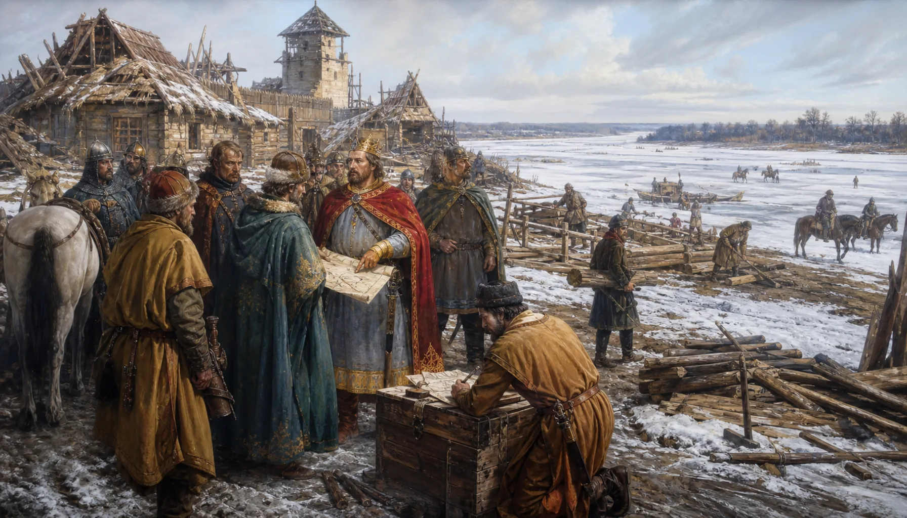 After the Mongols, a king reorganises