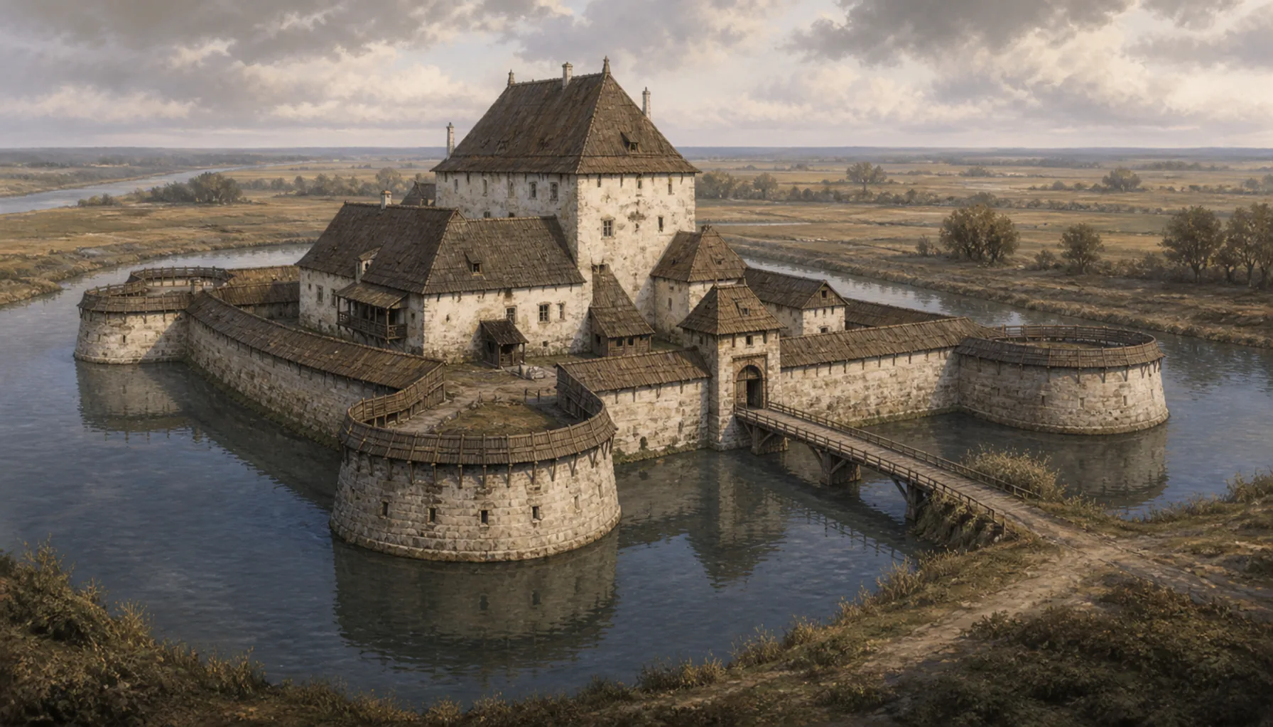 A fortress made of water