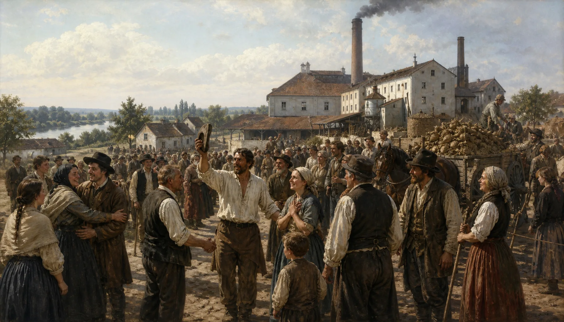 Free at last, and a sugar factory