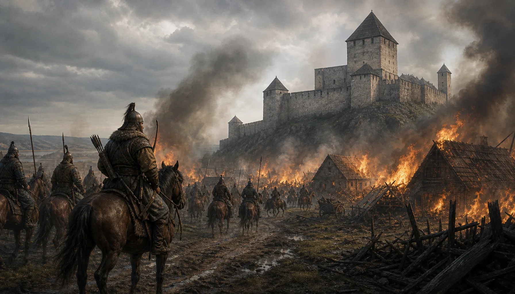 Why the castle turned to stone