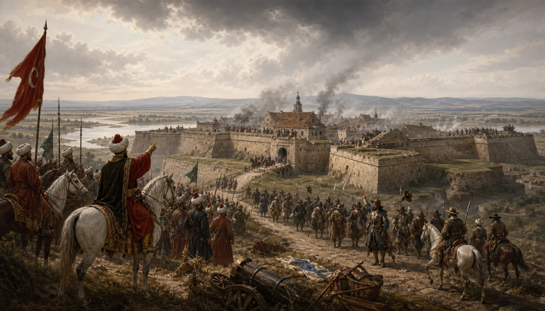 Nové Zámky falls, and a fortress is ordered