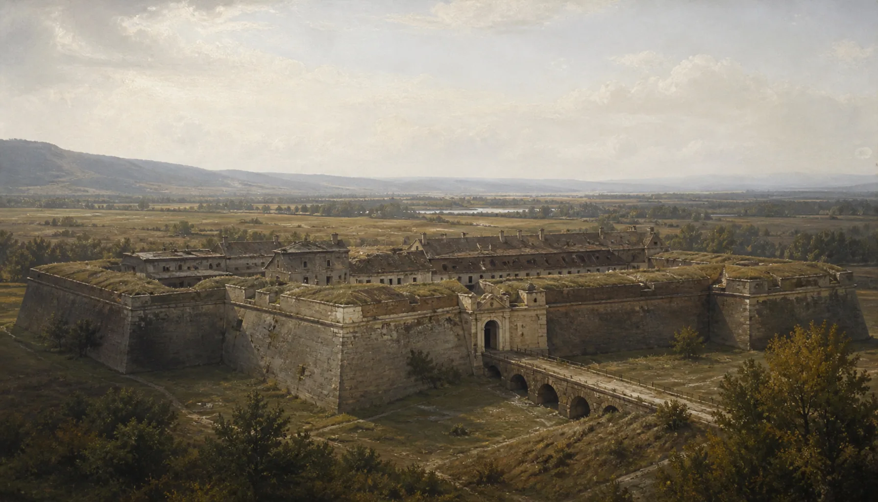 A fortress with nothing left to guard