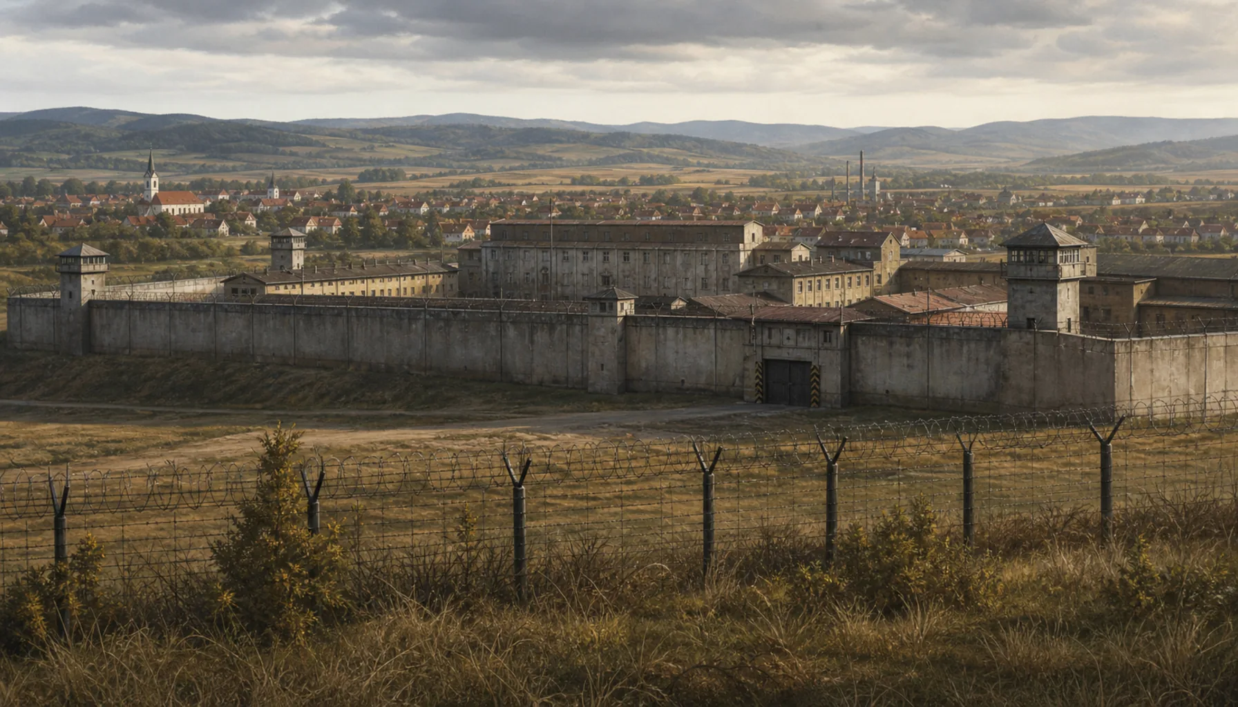 A town you can see but not enter