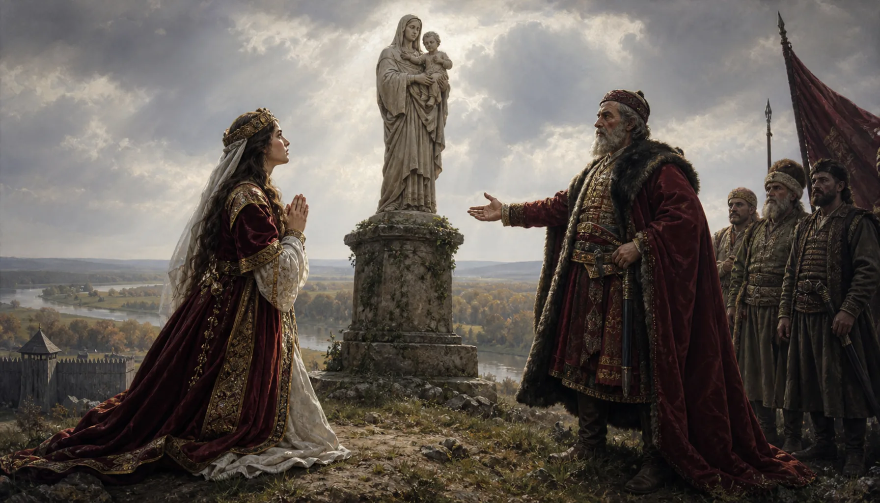 A vow, a statue, and a Serbian despot's daughter