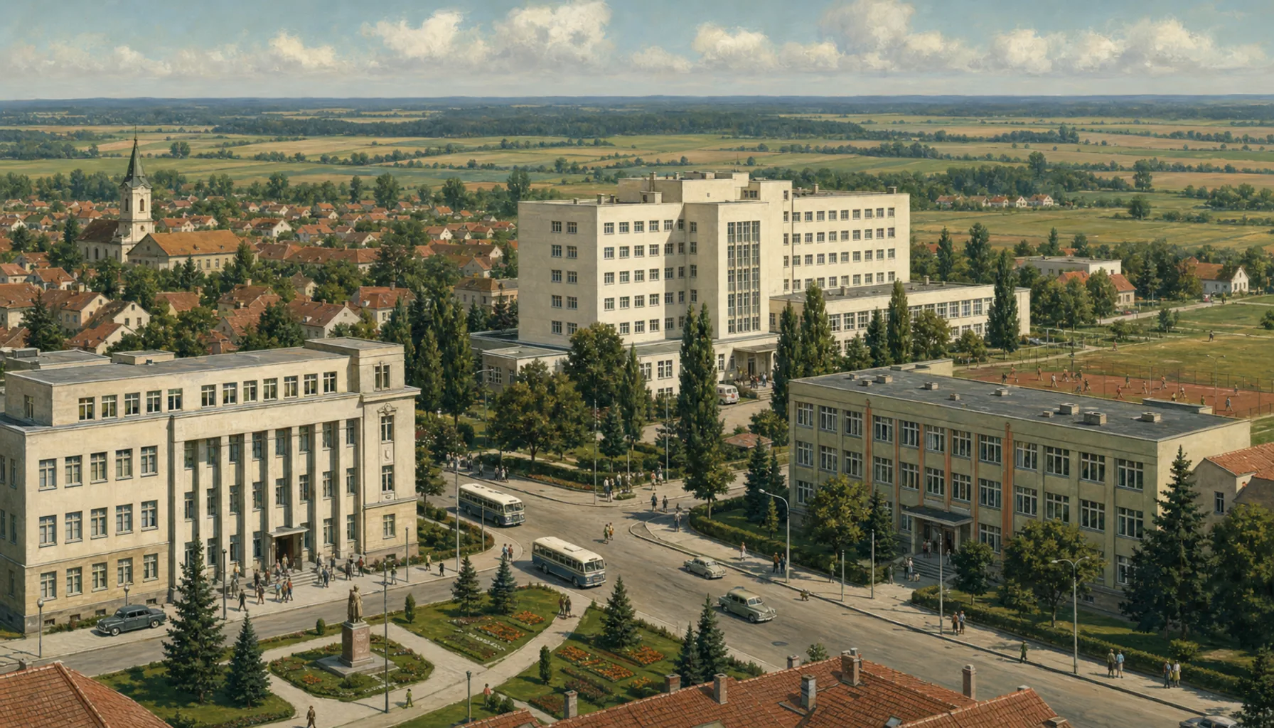 Senica becomes a district town