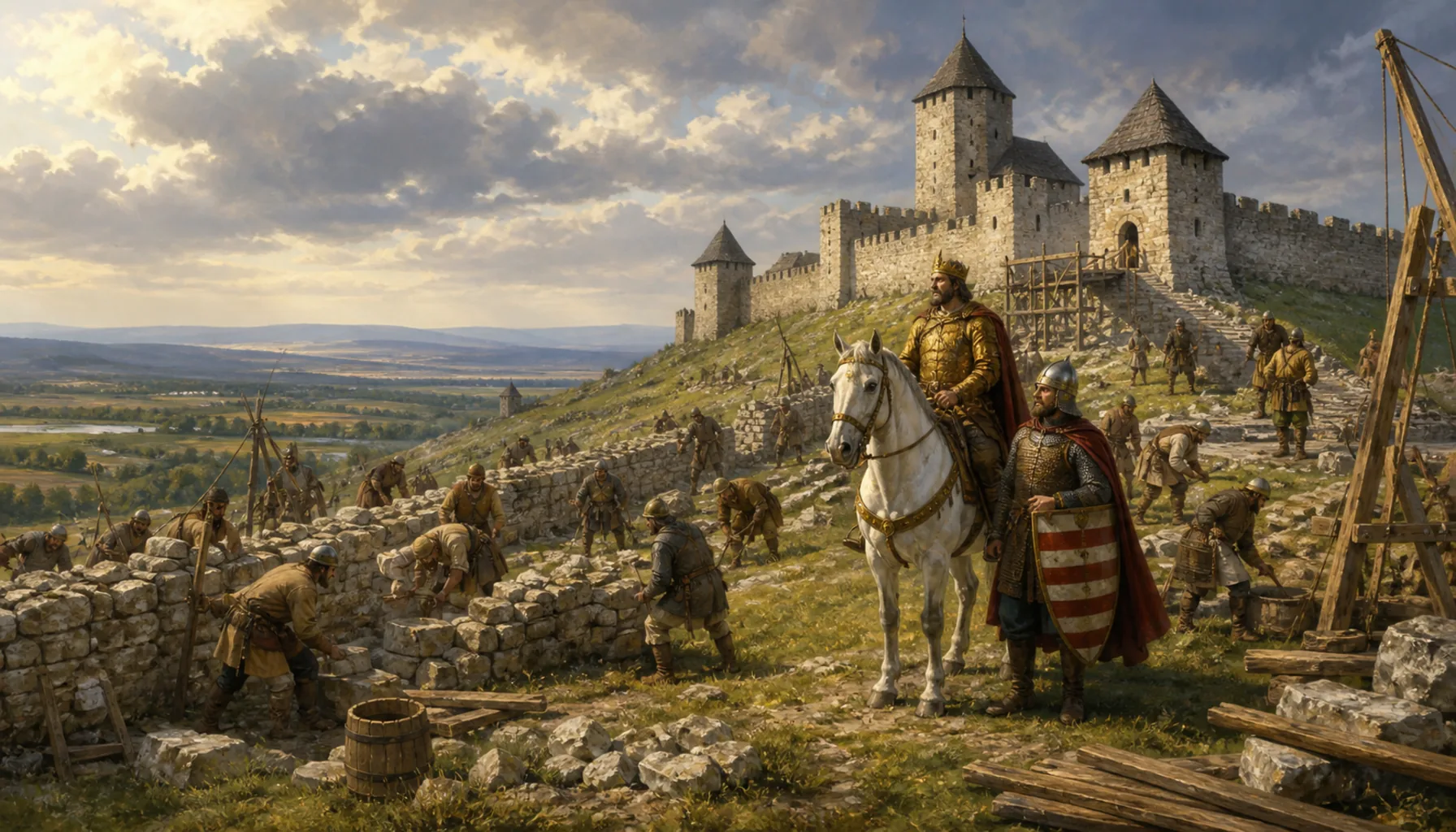 The year that rebuilt the border in stone