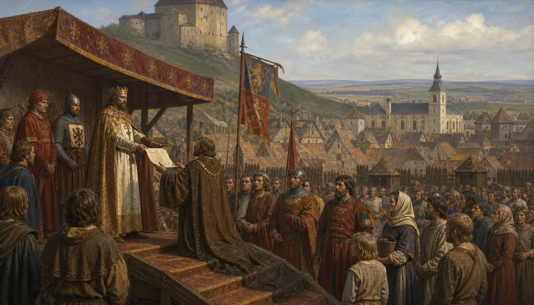 6 October 1372: the king's own town