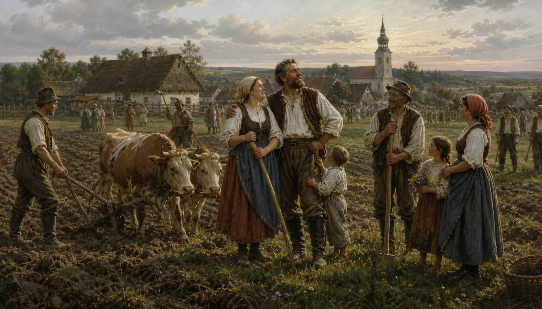 The end of serfdom, and of old privileges