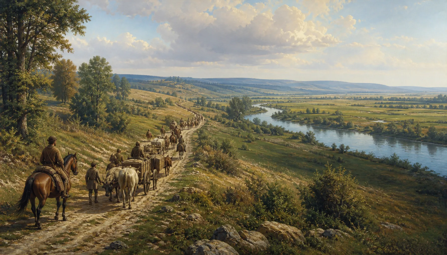 The valley that was always a road