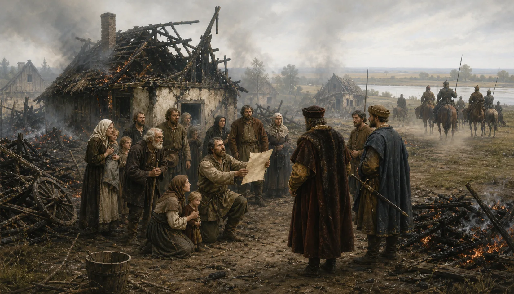 Burned, and asking for its rights back