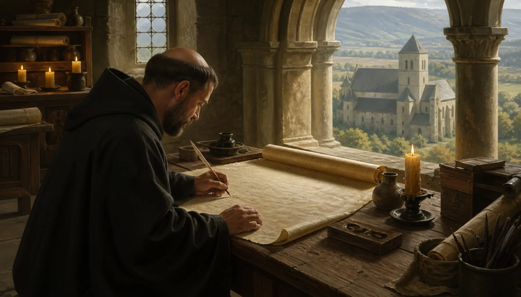 A name in an abbey's charter — perhaps