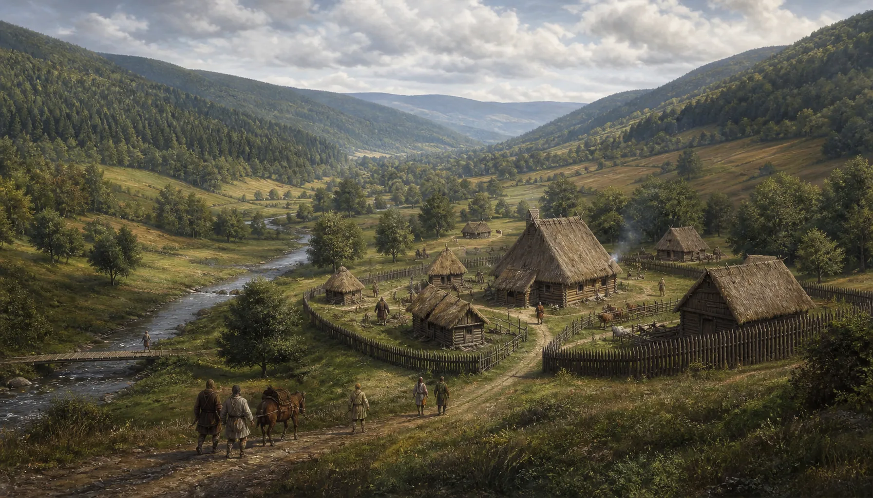 The first place in the valley
