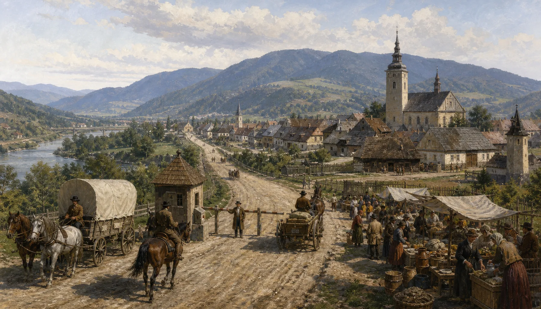 A toll, a market and a name that stuck