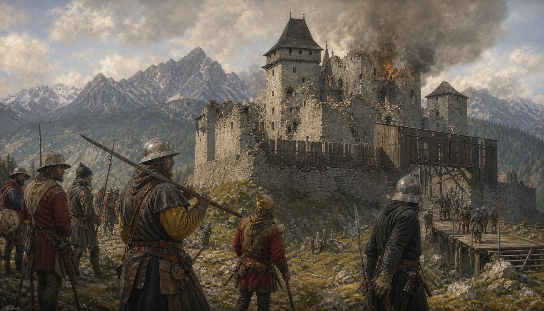 The Brethren, Jiskra and a castle that keeps changing hands