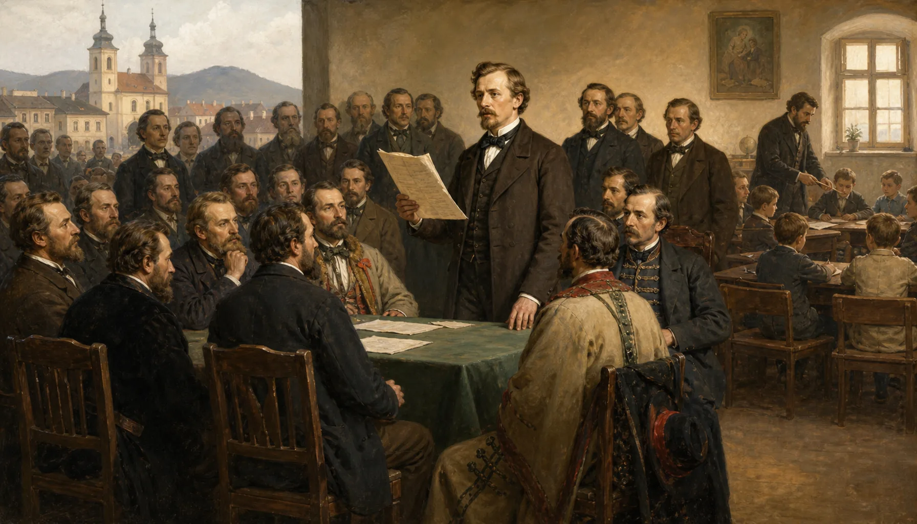 The Memorandum, Matica slovenská and a Slovak school