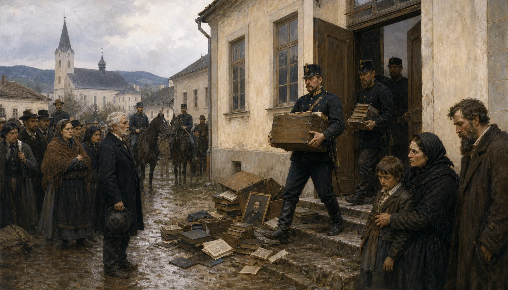 The school closed, the Matica banned