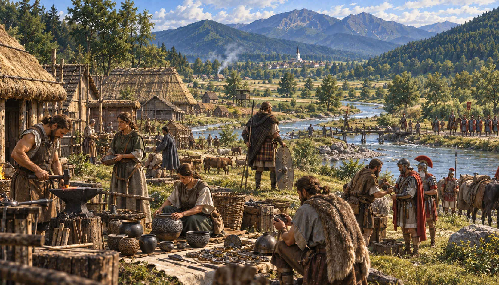 The Púchov culture in the valley