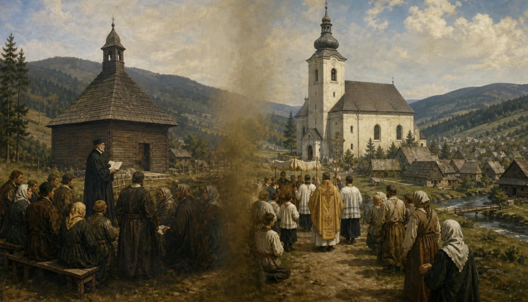 The valley changes church