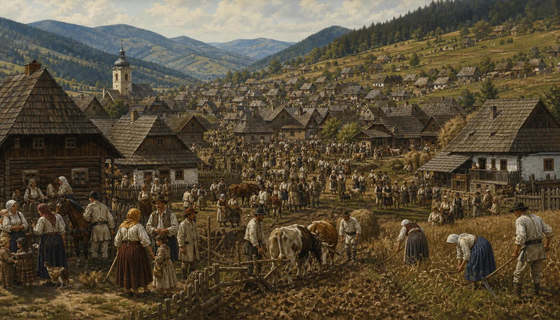 Five thousand people on ground that feeds two thousand