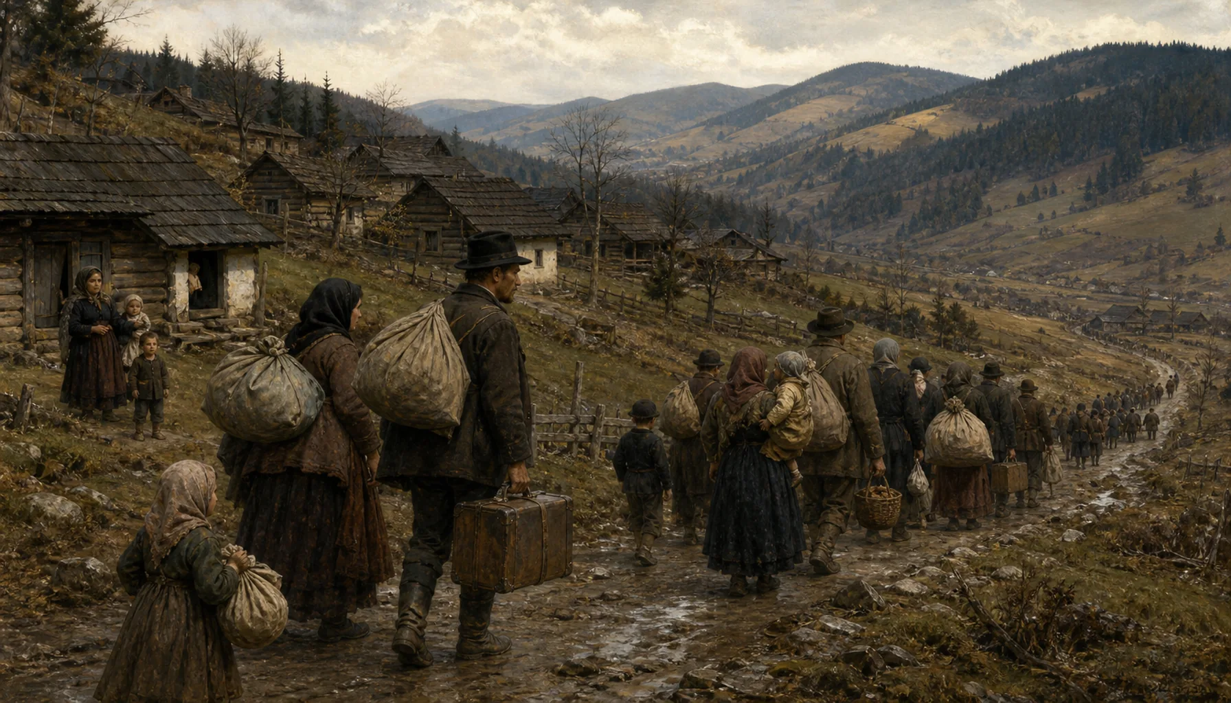 The emigration that emptied the ridges