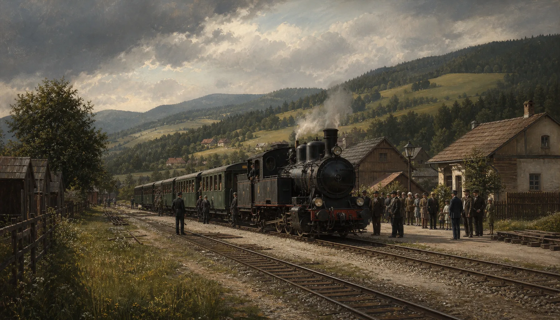 A railway, and then the worst four years