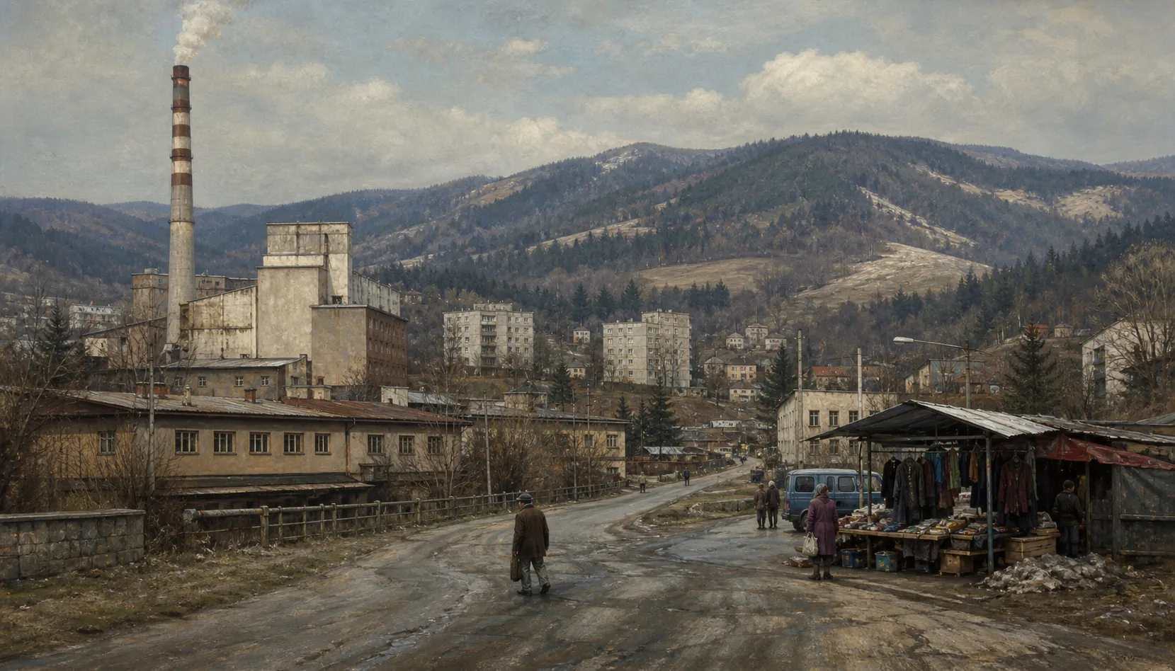 Fewer people every year, and two economies