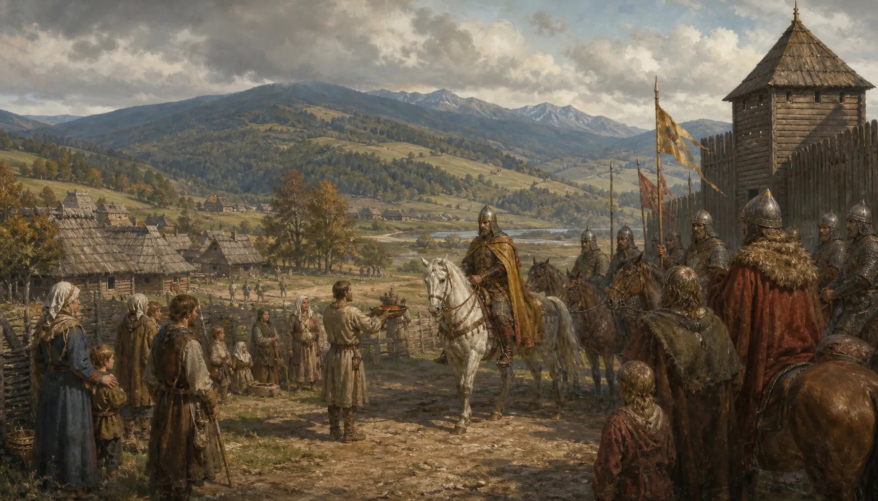 Rewarded after the Mongols