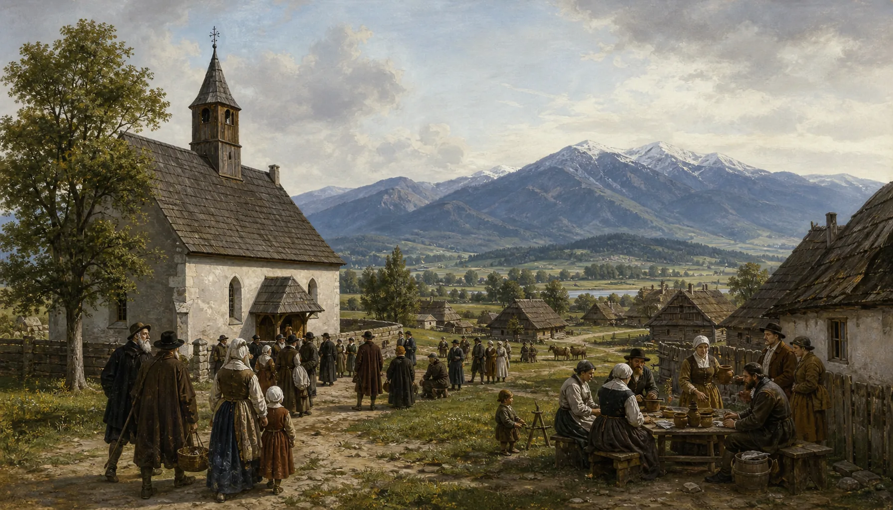 The village turns Lutheran