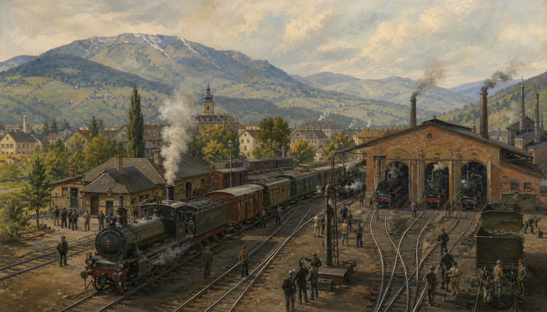 Still a railway town