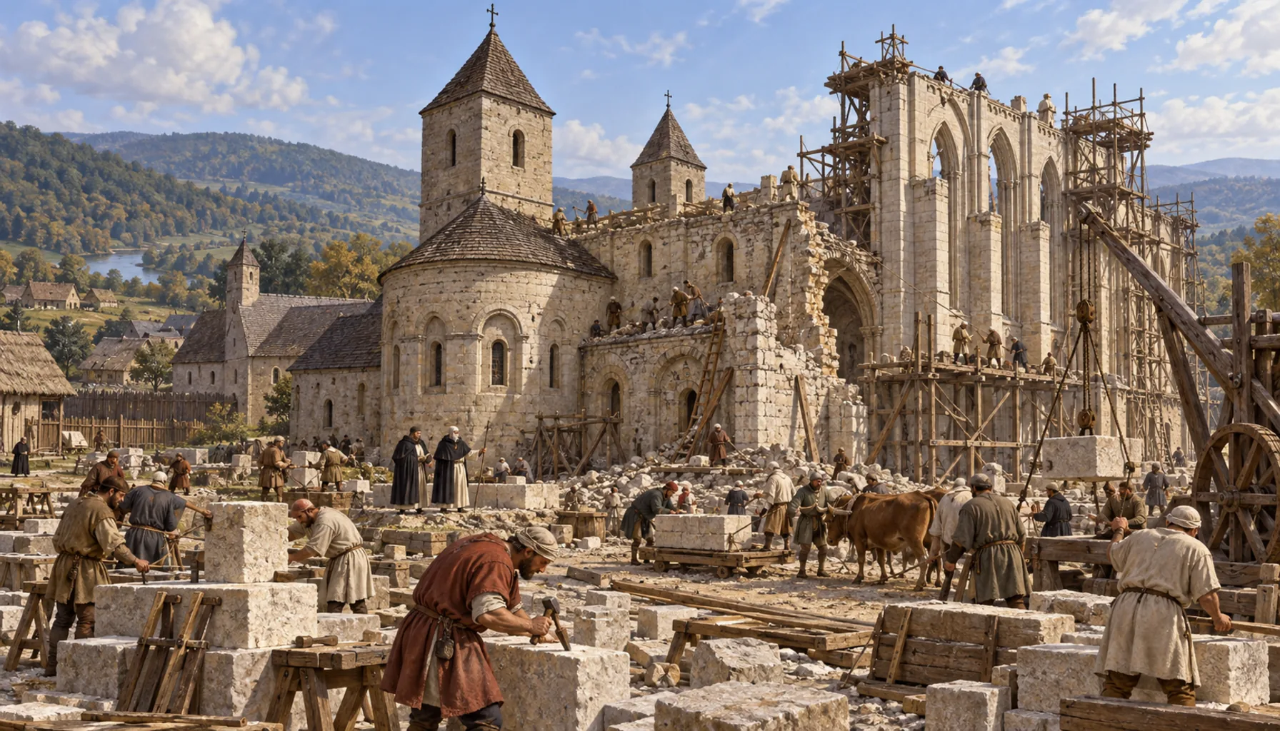 The Gothic church and the Holy Blood
