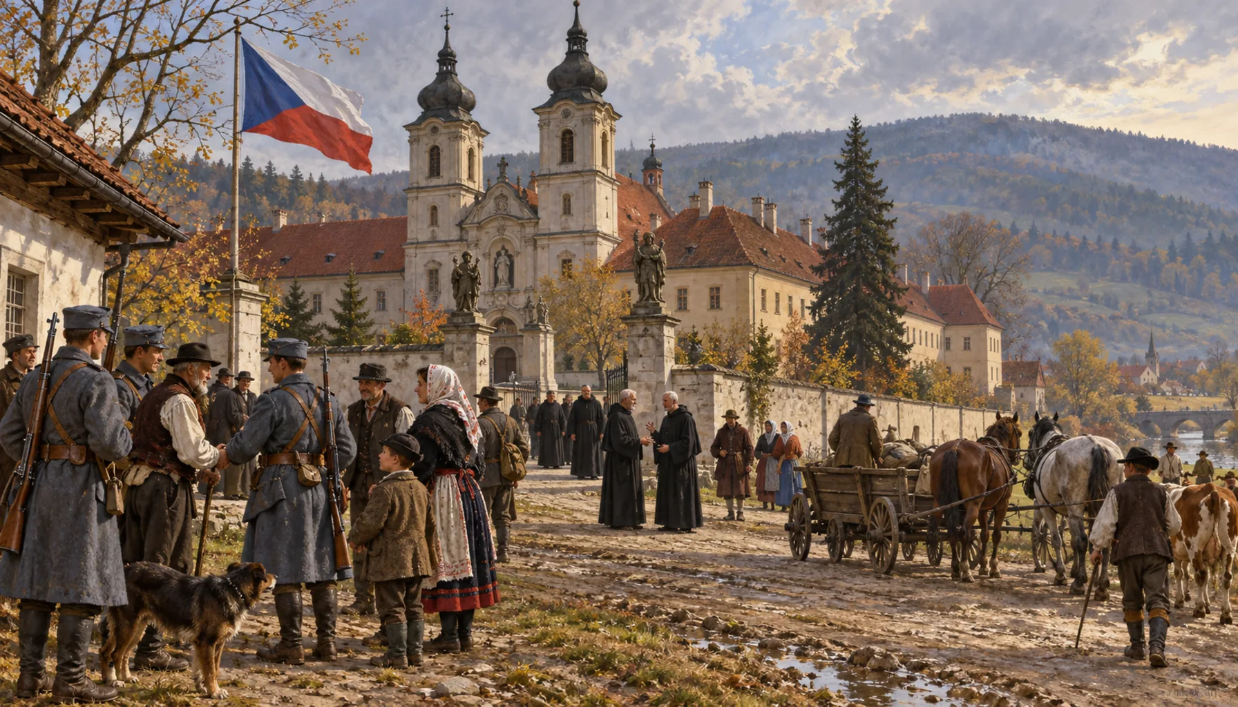 A new state, and a new order in the cloister