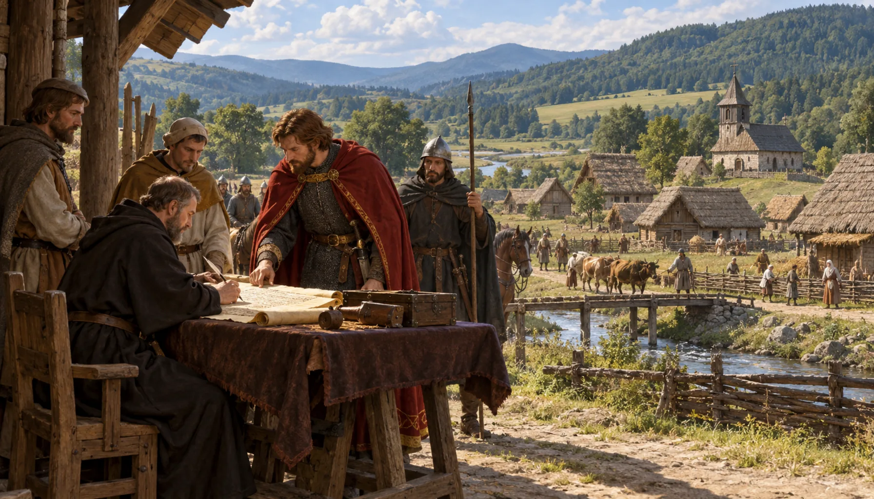The first time the name is written down