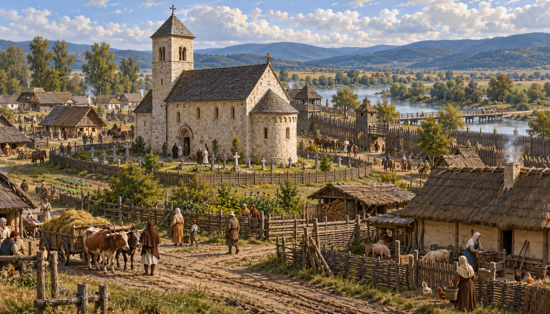 A church already standing when the Mongols came