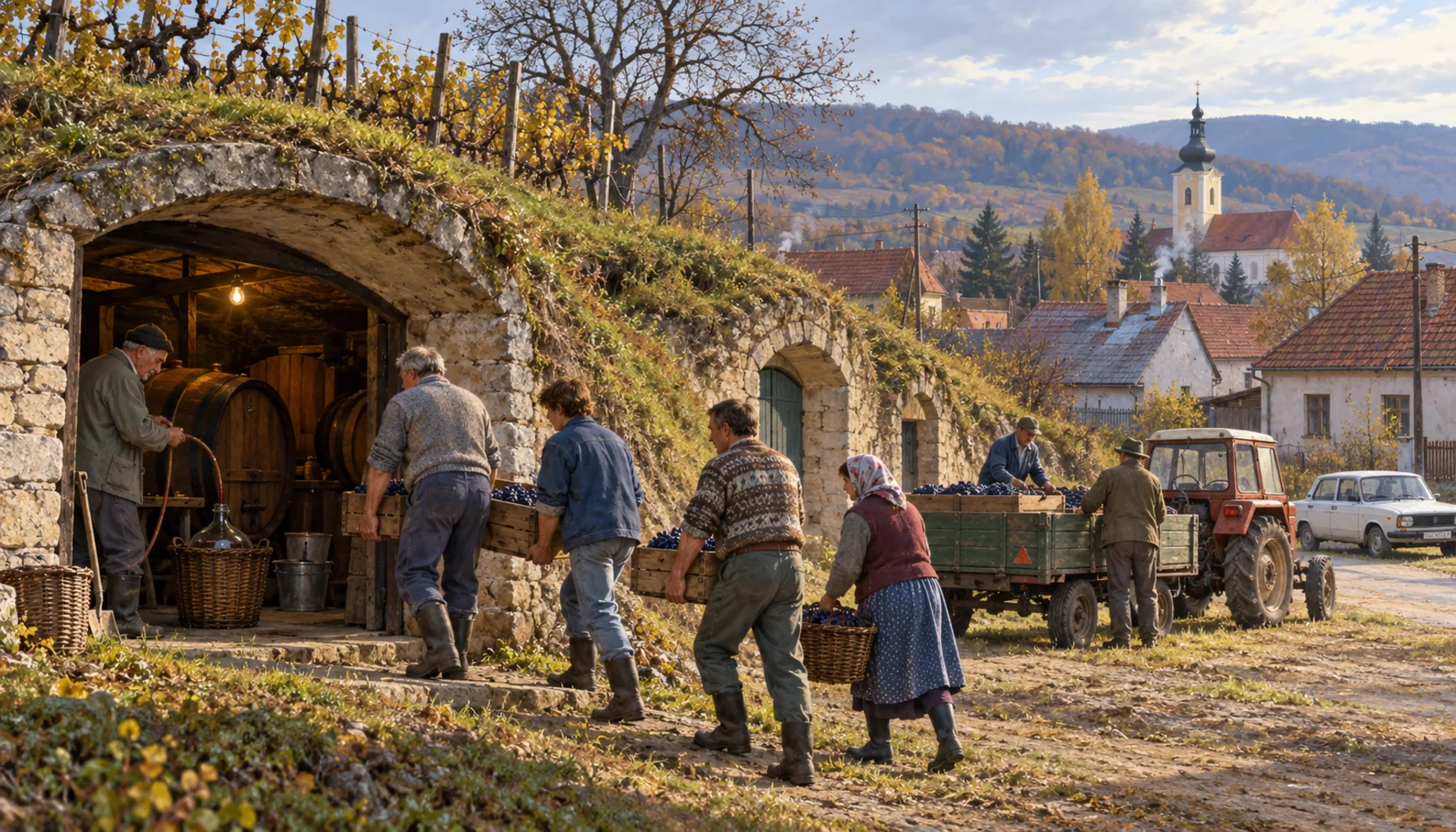 The cellars come back into use
