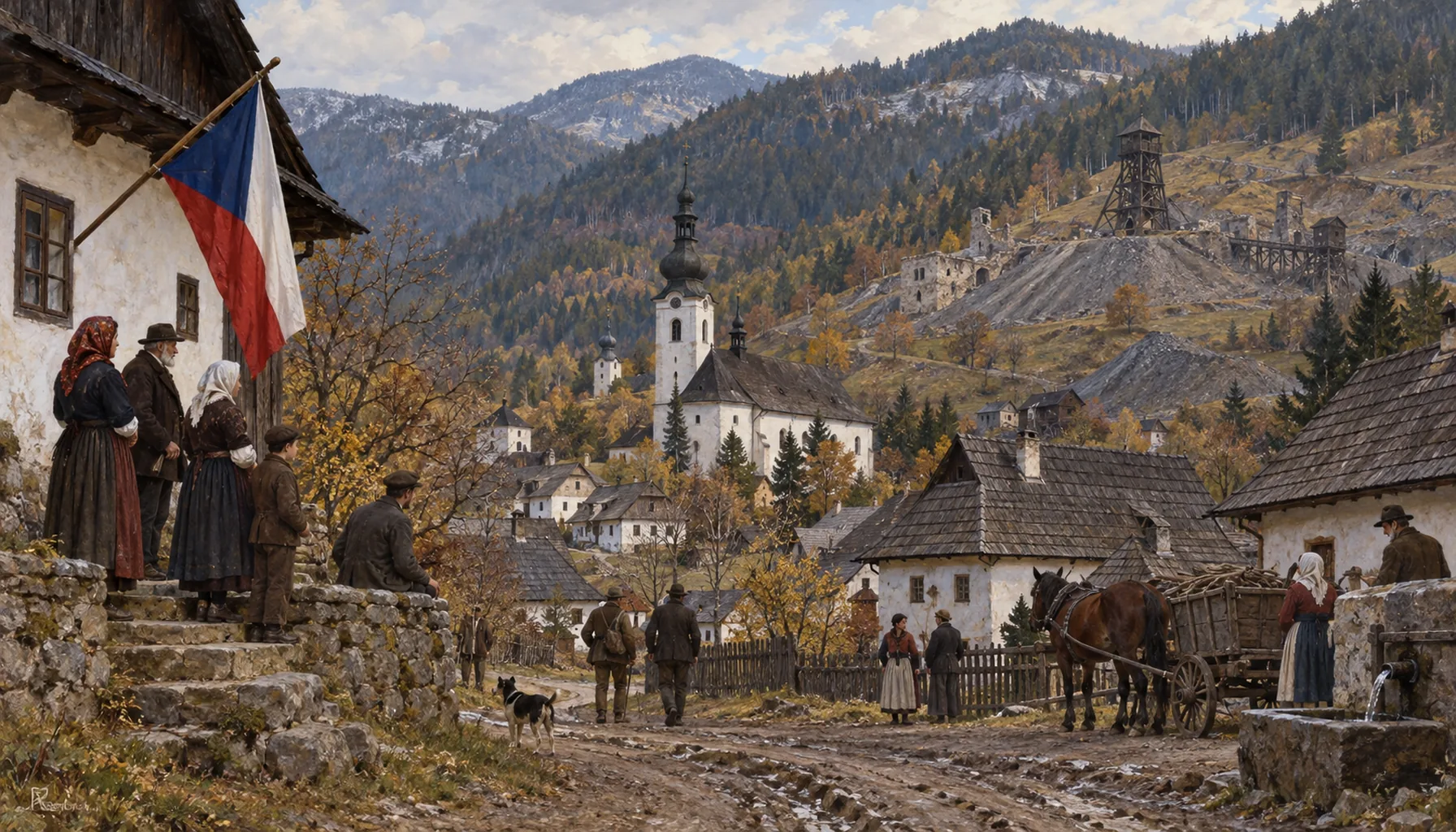 A copper village in a republic with no copper for it