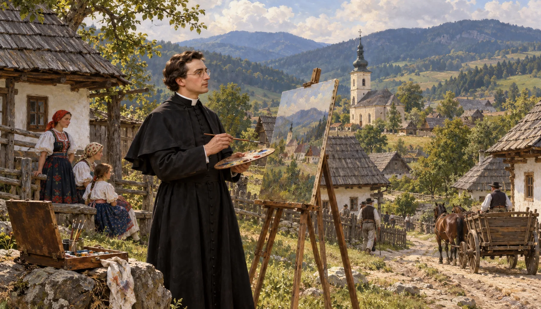 The priest who put a tone into the spark