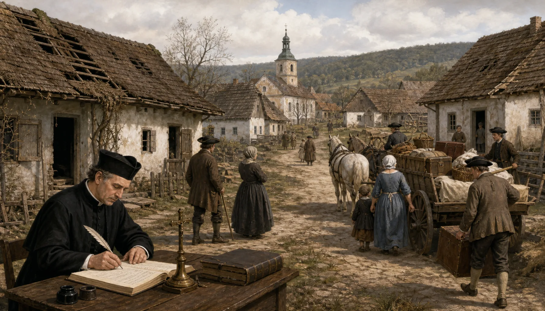 Plague, then a priest who wrote in Slovak