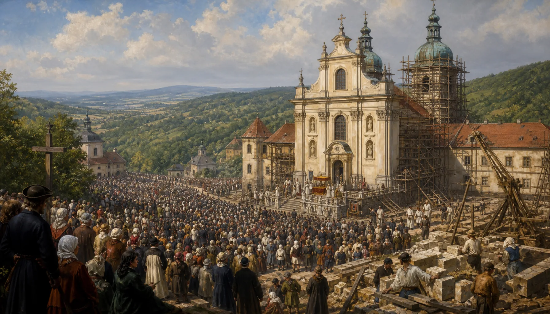 The Baroque century, and crowds in the thousands