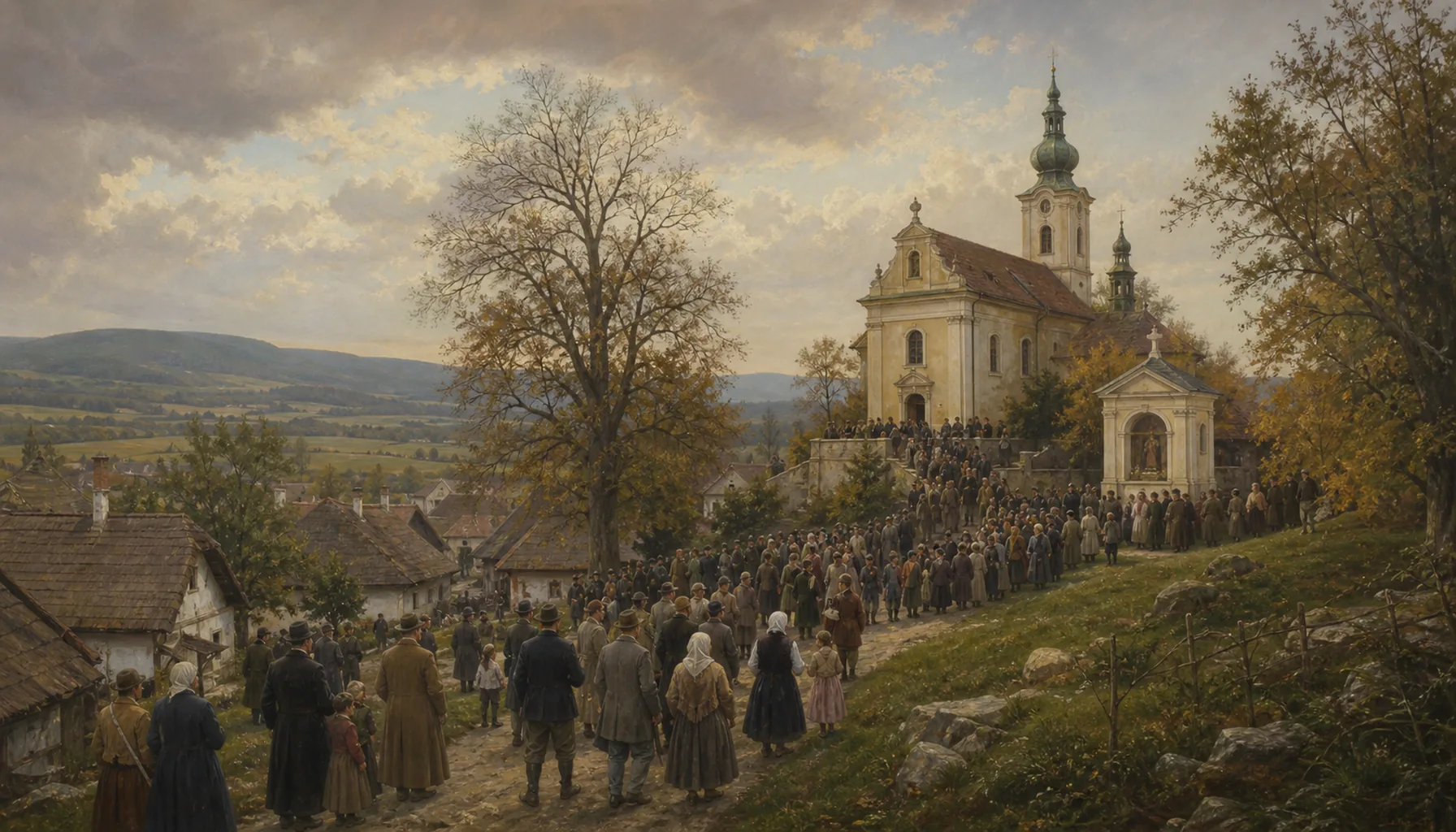 Czechoslovakia, and the shrine revives