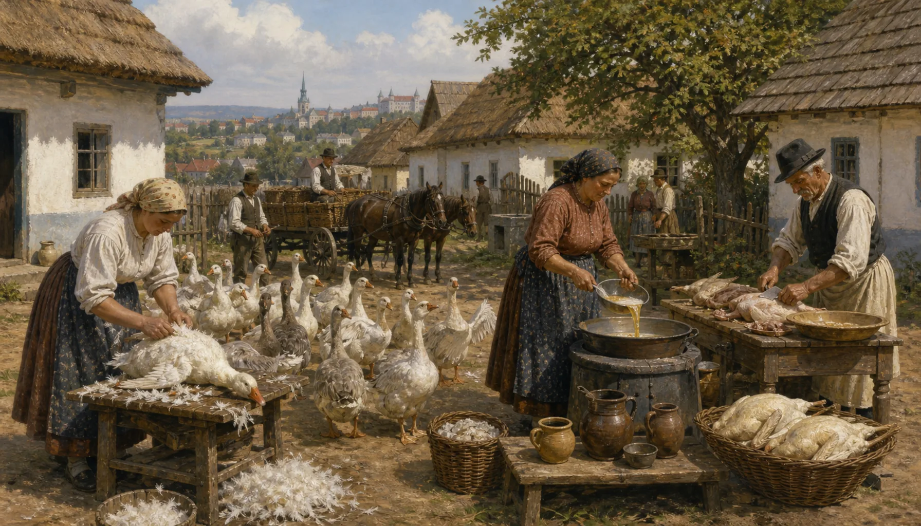 Three things off one goose