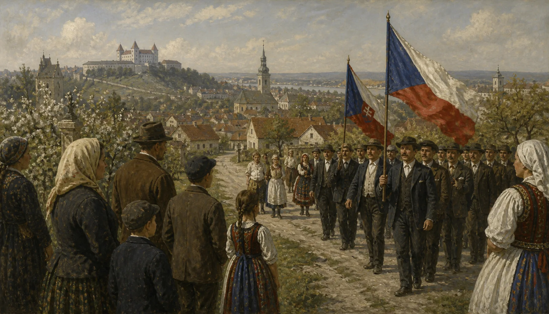 Bratislava becomes a capital, and the village becomes its Sunday