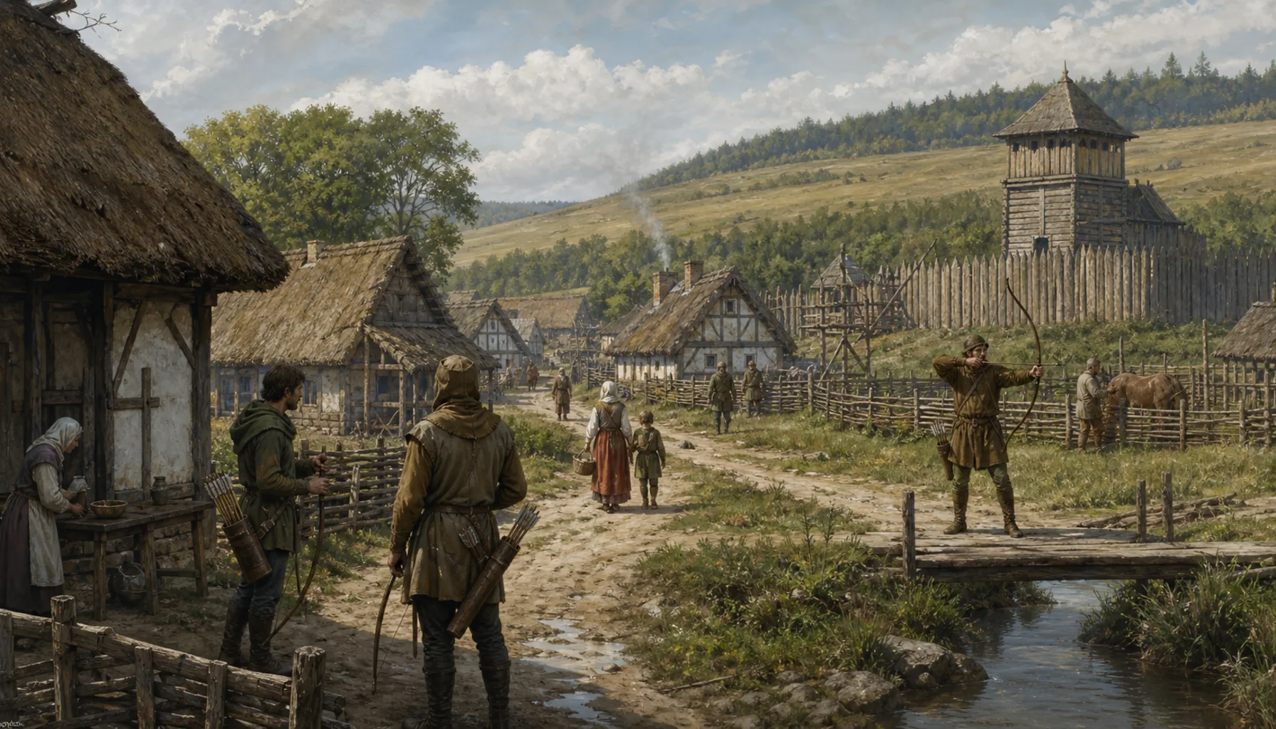 The village of the archers