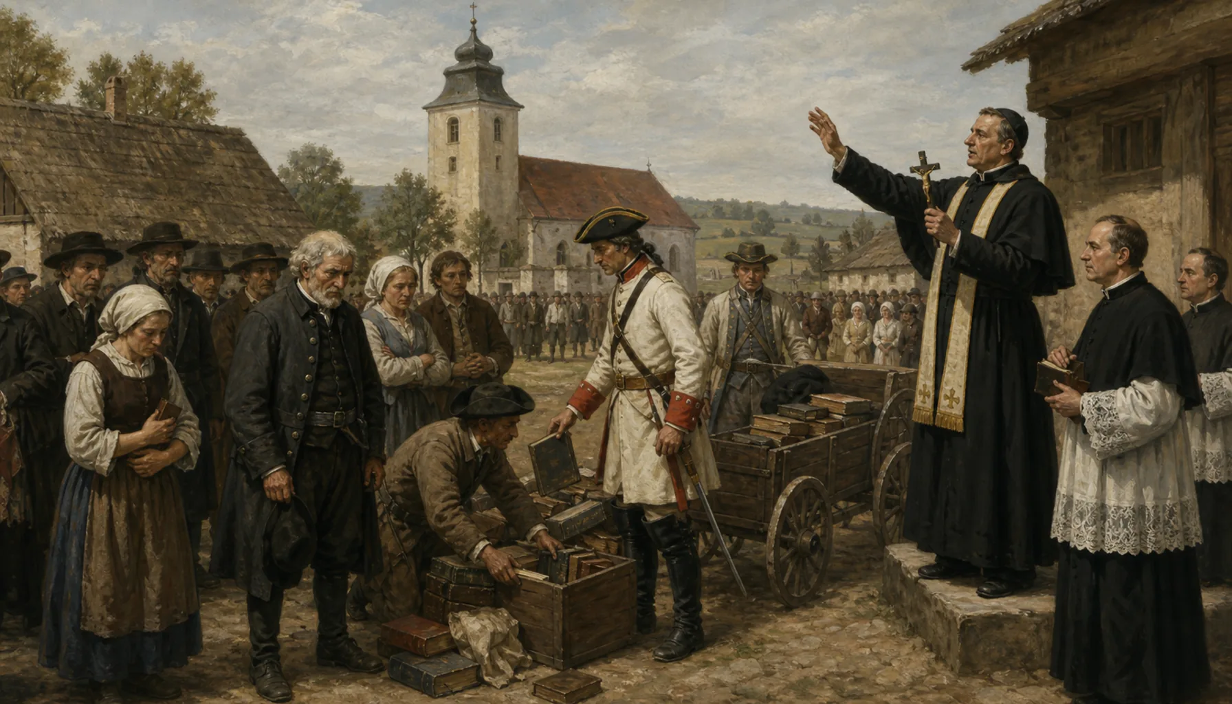 Made Catholic, and left out of the Toleration Patent