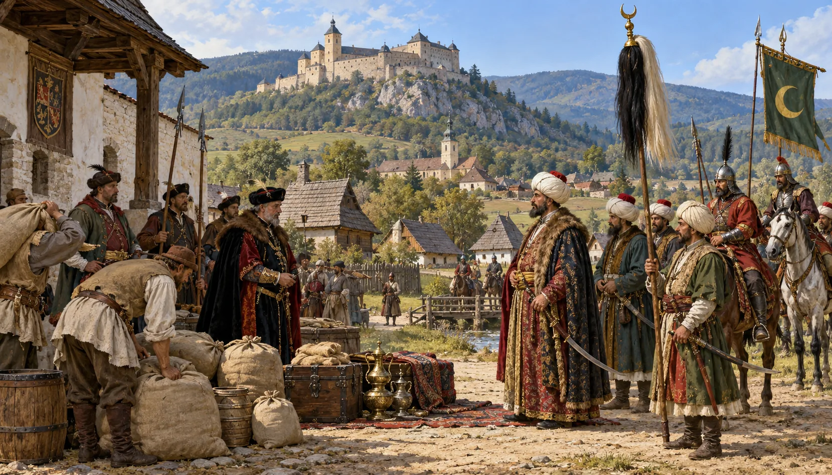 The Reformation, and a tax paid to the sultan