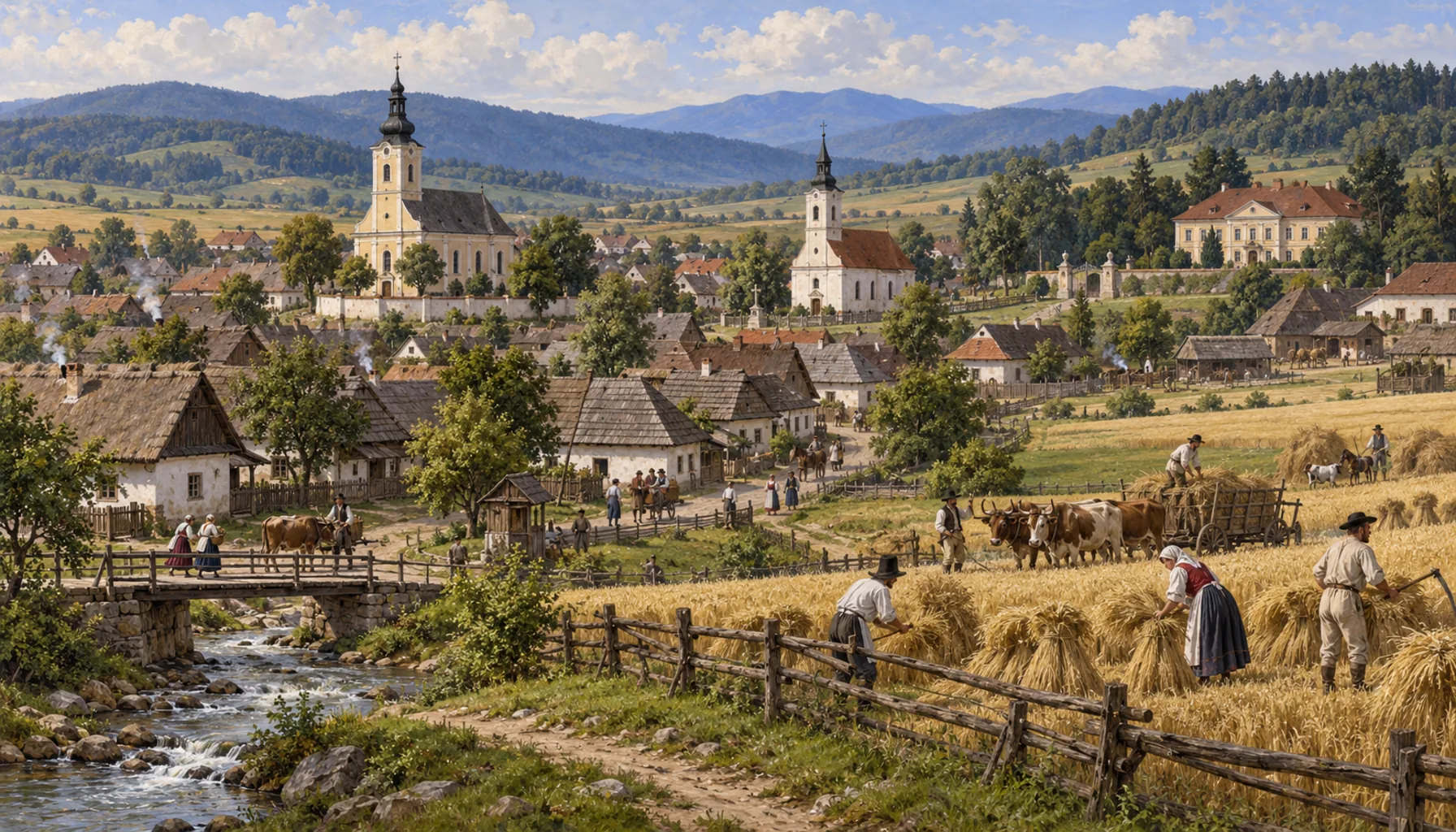 Resettled, and two churches