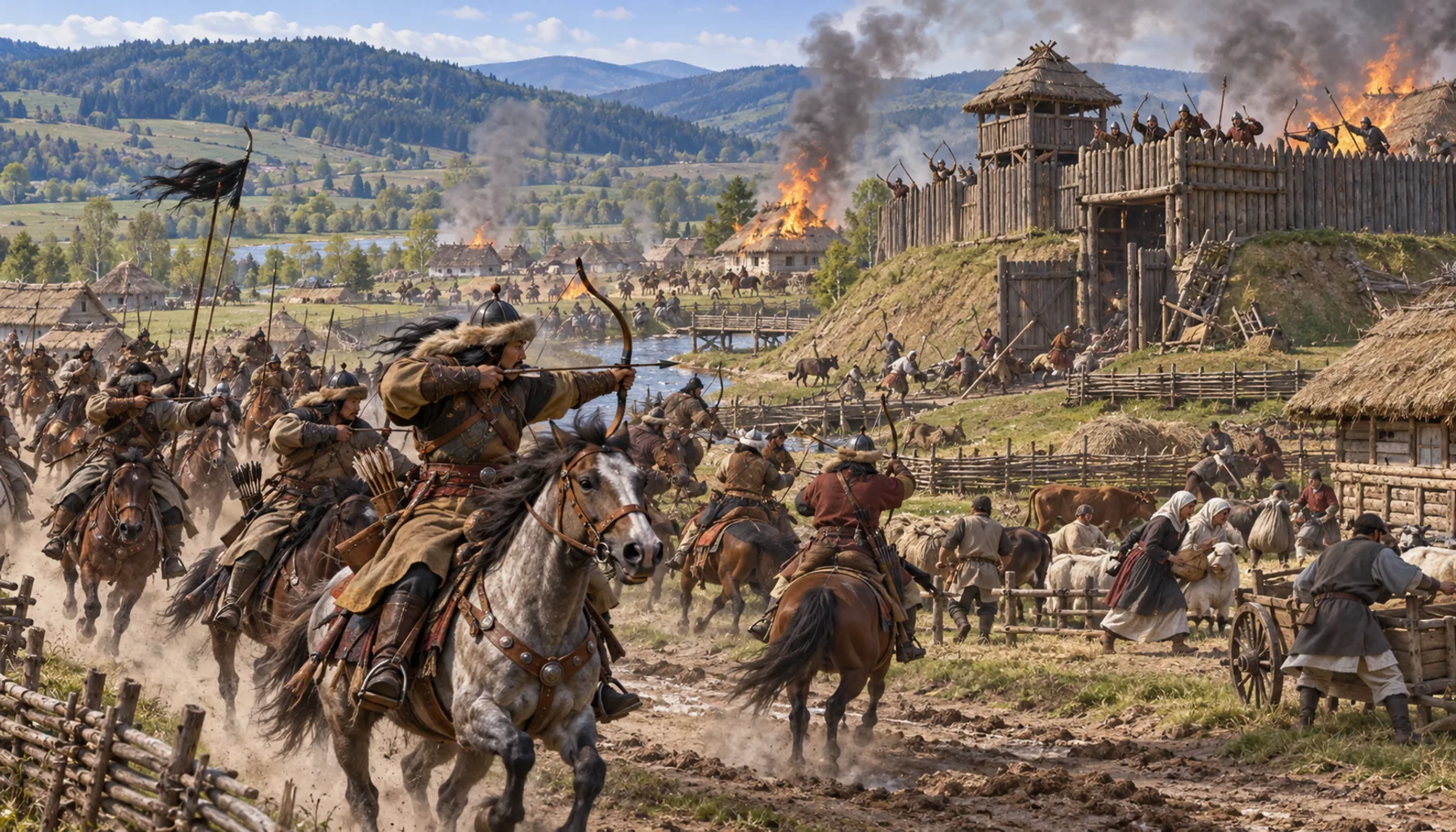 The Mongols pass, and the valley gets new lords