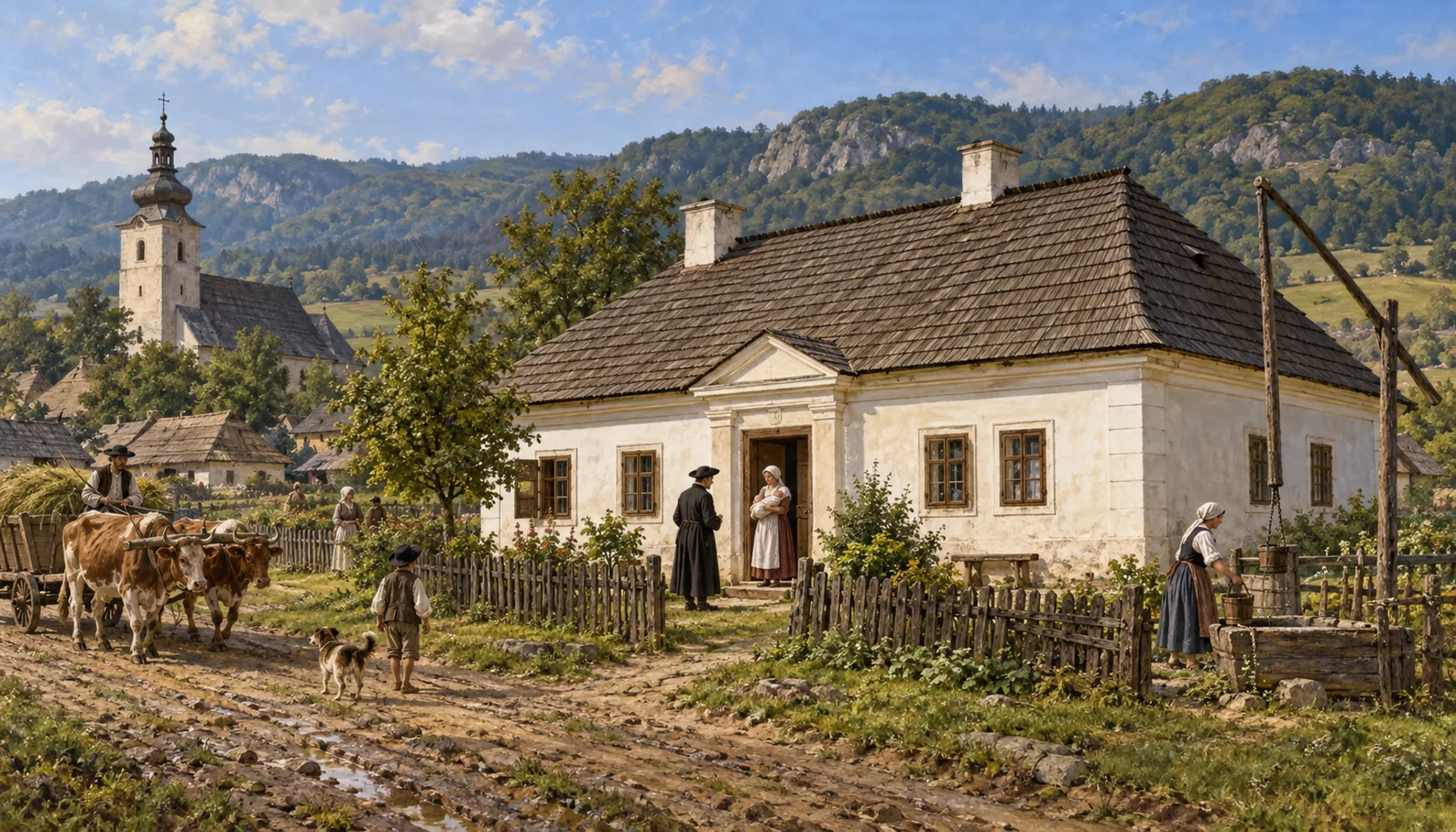 The poorest parsonage in Gemer