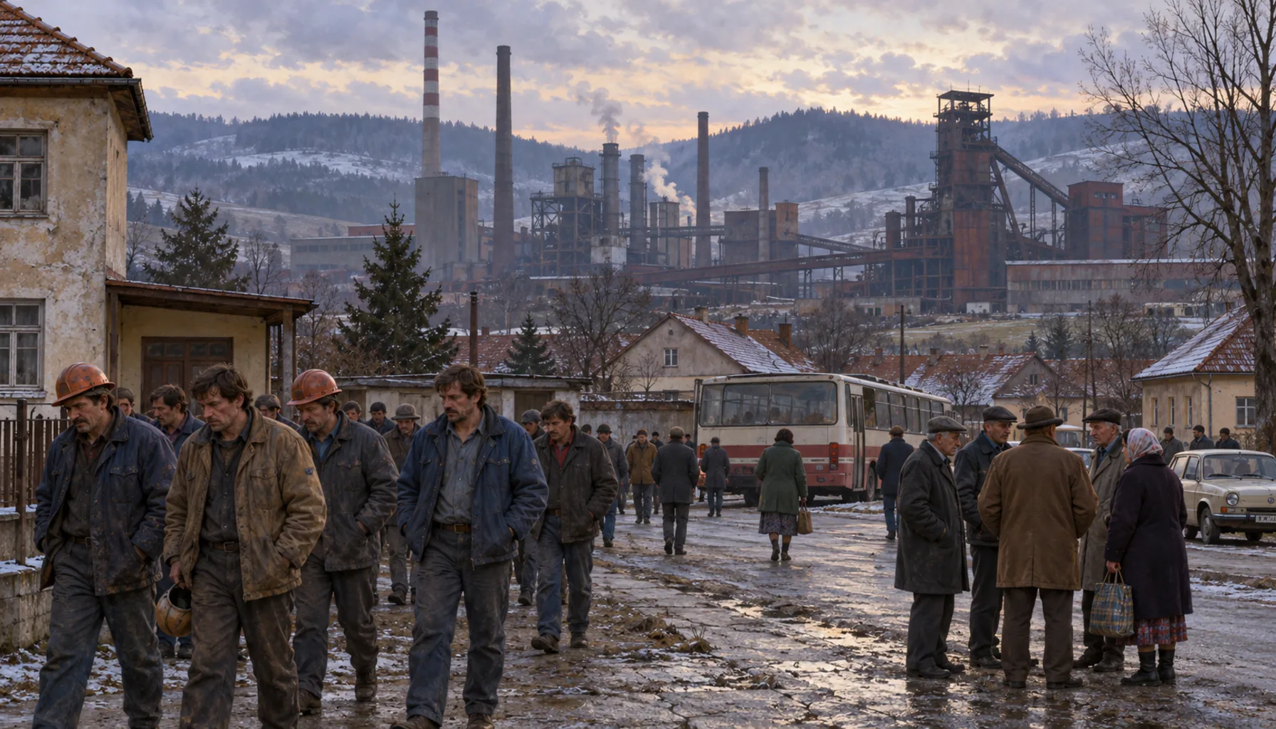 After the revolution, the work thins out