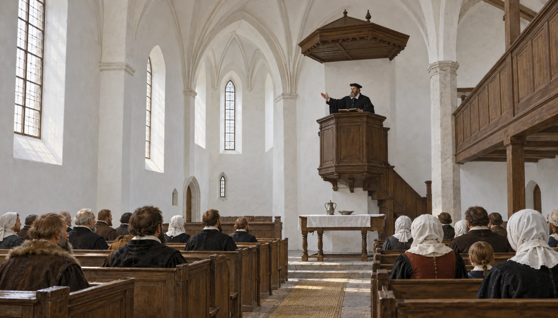 Calvinist: the walls go white